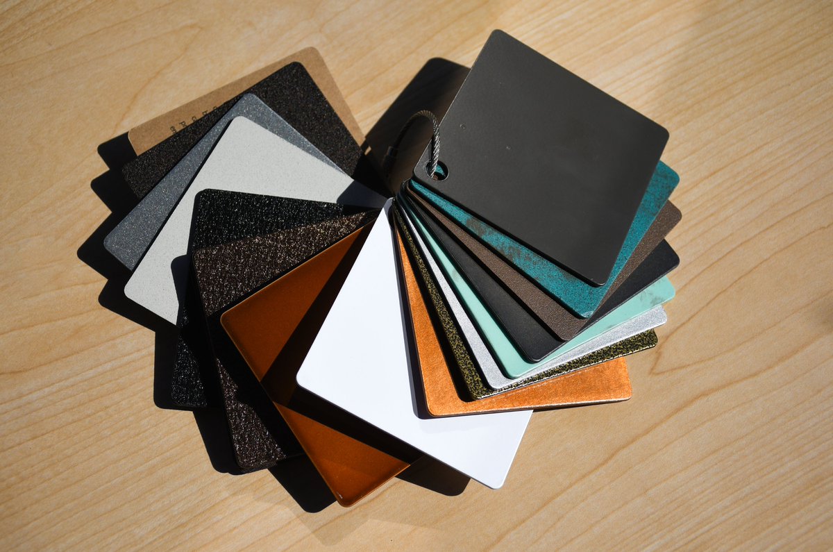 Our proprietary patina and standard powdercoat finishes ensure industrial durability. With a 10-year warranty for UV performance and adhesion to metal, these finishes will bring your project to life and stay that way. parasoleil.com/finishes