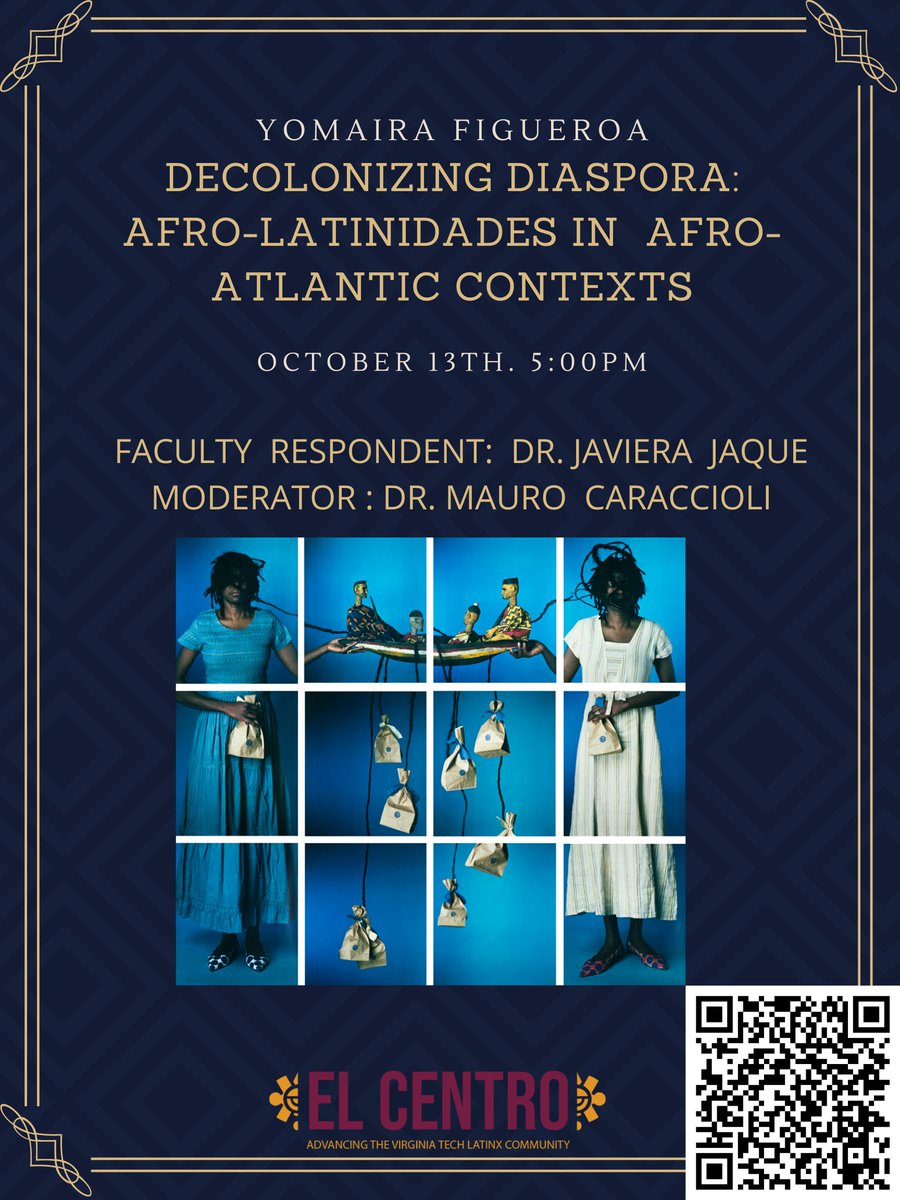 Northwestern University Press (@northwesternup) on Twitter photo TODAY, October 13 @ 5PM ET: Join <a href="/ElCentroVT/">VT El Centro</a> for a virtual presentation from @DrYoFiggy, author of DECOLONIZING DIASPORAS. Register for the event here: bit.ly/2SRbesk TODAY, October 13 @ 5PM ET: Join <a href="/ElCentroVT/">VT El Centro</a> for a virtual presentation from @DrYoFiggy, author of DECOLONIZING DIASPORAS. Register for the event here: bit.ly/2SRbesk