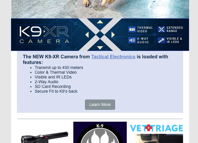 k9copmagazine's tweet photo. https://t.co/YYtdOgCRgp
Top Picks: K9-XR Camera + FREE 24/7 VetTriage Video Sessions
#k9cop #policek9 #policedog #k9unit #k9 #k9partner #k9officer #k9handler #workindog #k9ltw #k9leadstheway #thinblueline #backtheblue #lawenforcement https://t.co/24H6TjamSb