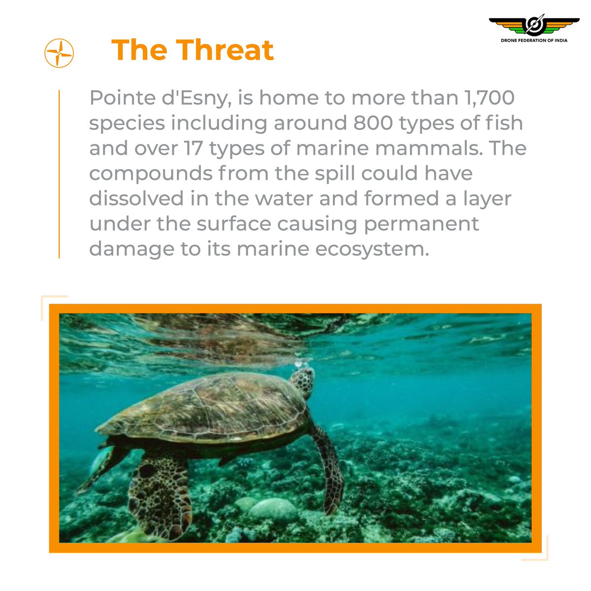 dronefed's tweet photo. This #WorldCalamityControlDay, allow us to take you to the coastal areas of Mauritius which was recently hit by a man-made catastrophe.
Tap below to read how drones came handy to plan a response against the disaster threatening the marine ecosystem of the region.
#DFI #Drones https://t.co/muQQPGcwtz