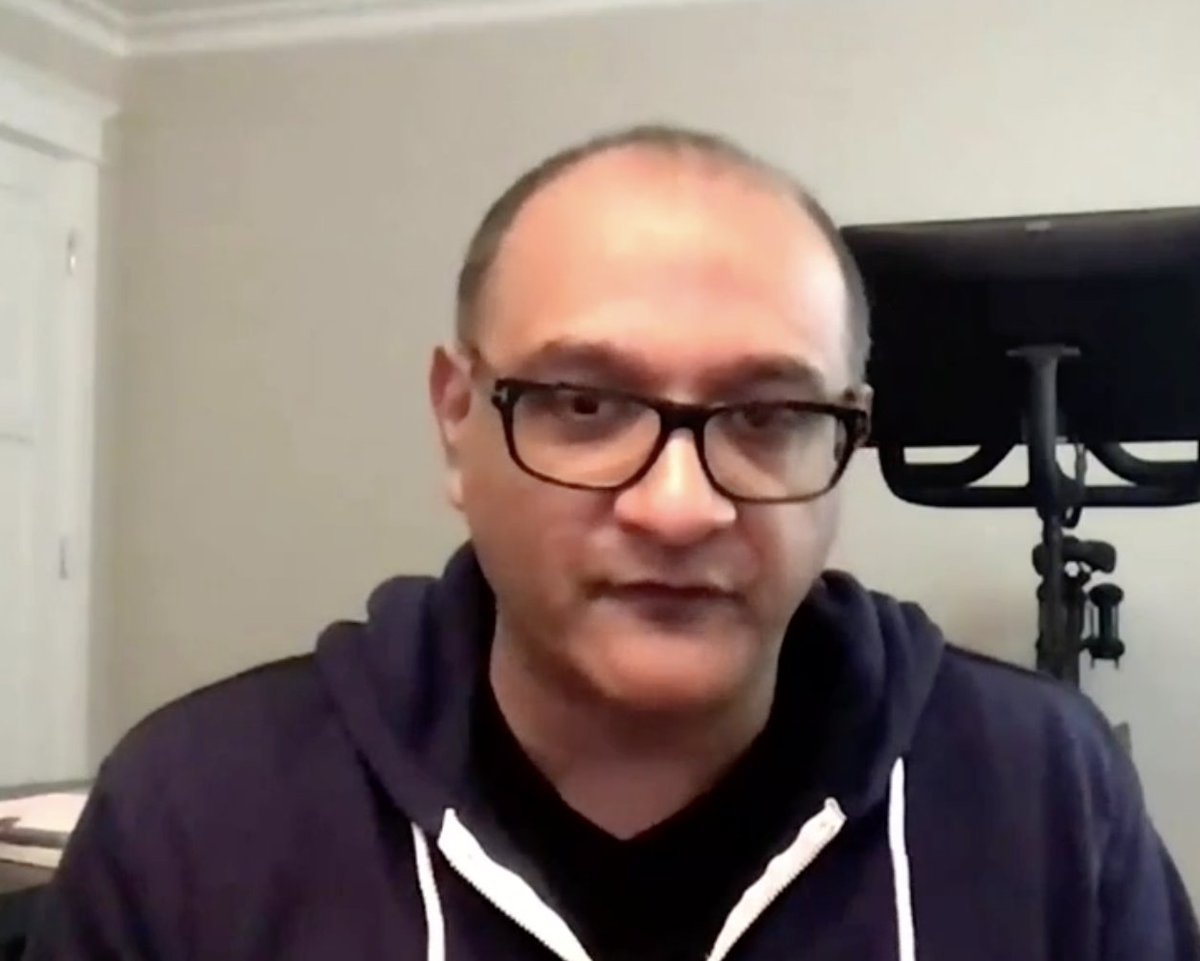 zkerravala's tweet image. &quot;or goal is not to make @Webex better than a competitor, it is to make sure that the experience that people derive from WebEx is 10 times better than what you would have in an in person meeting” - @jpatel41 talks @CiscoCollab at #DevNetCreate.  @javed_khan @aruna13