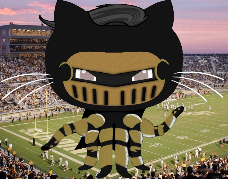 GitHubEducation's tweet photo. The winner of the @GitHubEducation #MyOctocat contest for #KnightHacks @schneidercorn π π https://t.co/YbdBSHOAbF