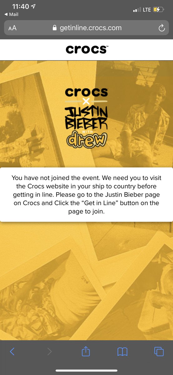 rivera_issaiah's tweet photo. @Crocs @drewhouse @justinbieber @Crocs 🤔🤔 https://t.co/sUVGMNj2Na
