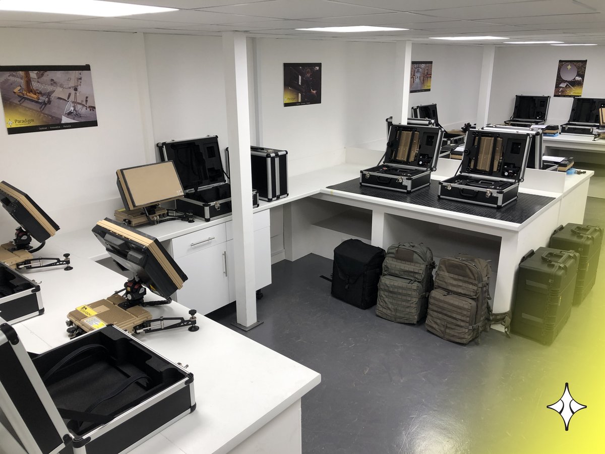 paradigmcomms's tweet photo. This latest order destined for an emergency responder customer was turned around in record time today. Multiple terminals of our world-leading SWARM VSAT  - ultra-portable and simple to use high throughput satcom helping to save lives. 

#makingsatcomsimple #emergency #pimpowered https://t.co/8rQhs9L3QQ