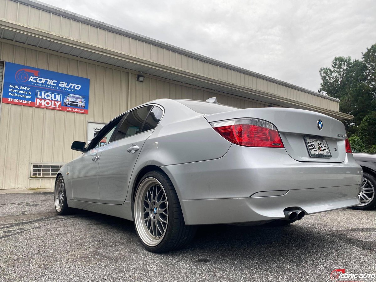 IconicAutoATL's tweet photo. Aluminum head bolt extraction 🧐
E60 525i getting a few repairs out of the way before going back home!

- Valve cover gasket replacement 
- Oil filter housing / oil cooler re seal
- Liqui moly oil service 

Dealer quality | Cost effective repairs
☎️678-541-5244☎️ https://t.co/b5djHz4uKQ