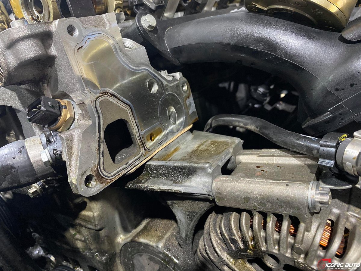 IconicAutoATL's tweet photo. Aluminum head bolt extraction 🧐
E60 525i getting a few repairs out of the way before going back home!

- Valve cover gasket replacement 
- Oil filter housing / oil cooler re seal
- Liqui moly oil service 

Dealer quality | Cost effective repairs
☎️678-541-5244☎️ https://t.co/b5djHz4uKQ