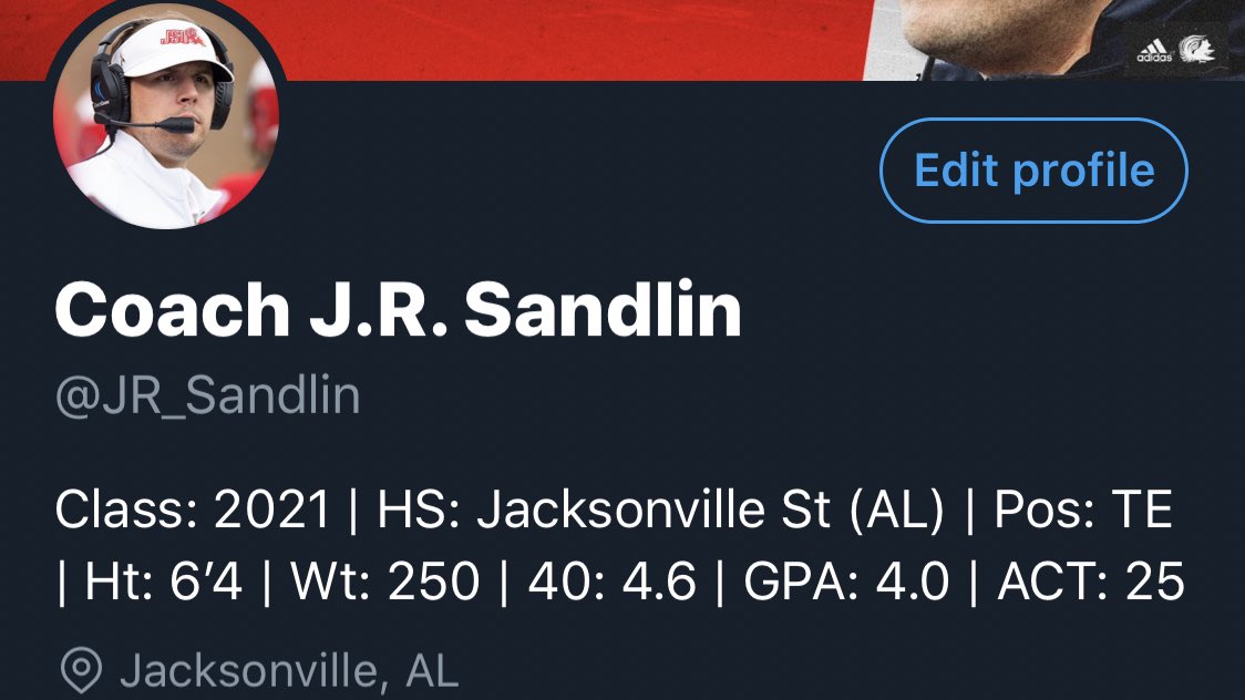RECRUITs: The 1st step of the recruiting process is Identifying.

Multiple recruiting departments are using this account, going thru the followers looking for new names.

May your bio information read like this. It will make it easy for teams to identify YOU.

#Recruiting101