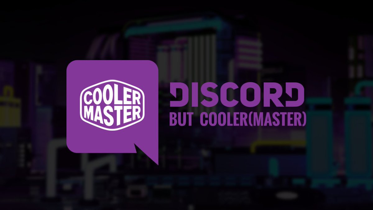 coolermasterfr's tweet photo. On ne veut pas se venter, mais notre Discord est plutôt cool. 😎 Venez discuter avec nous et d'autres membres de la communauté #CMSquad. https://t.co/igYKejrU08 https://t.co/1TjsOxE3AS