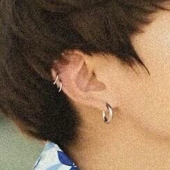 him in earrings