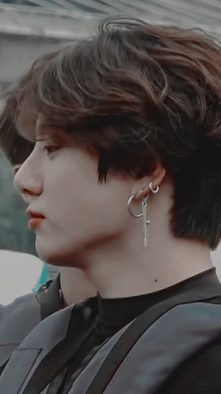 him in earrings