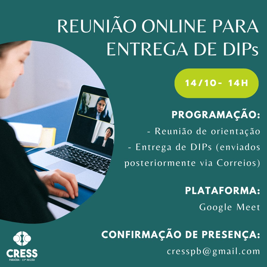 CRESS-SE divulga nova lista de DIPs disponíveis para retirada