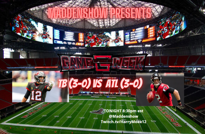 MaddenShow's tweet photo. GOTW So get yo popcorn ready for this showdown as these 2 teams have became a huge rivalry in MSH! Winner takes over the division as well! #madden21 #FranchiseNation #XboxShare  @iLikeSpunkDaily  @leaguecrawler @TGZ_Media @PRIMETIMECFML https://t.co/bBPfyRNy2F