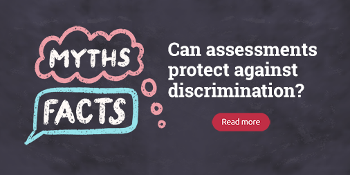 FurstPerson's tweet photo. The last thing any company wants is to wrongfully be accused of not hiring someone for discriminatory reasons. Can pre-hire #assessments protect against #discrimination? #TalentAcquisition #Recruiting #HR https://t.co/LlJxbf4WUx https://t.co/RgBf5FbsmI