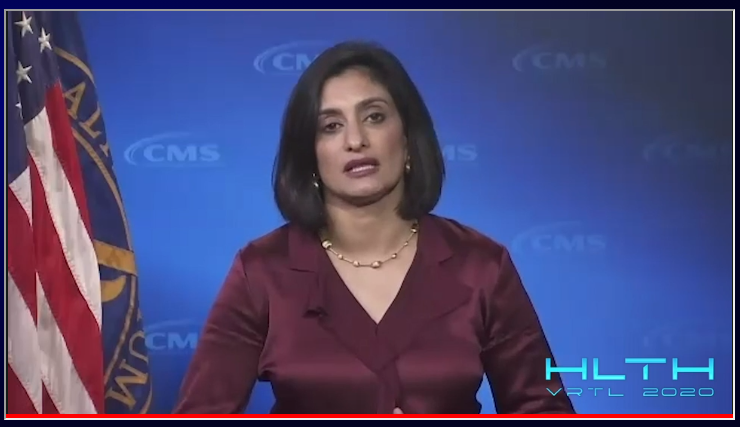 "Telehealth should be a permanent benefit...", when asked about parity in #telemedicine. 

💯Let's do it! 

<a href="/SeemaCMS/">Administrator Seema Verma</a> #HLTH2020 #TelemedNow