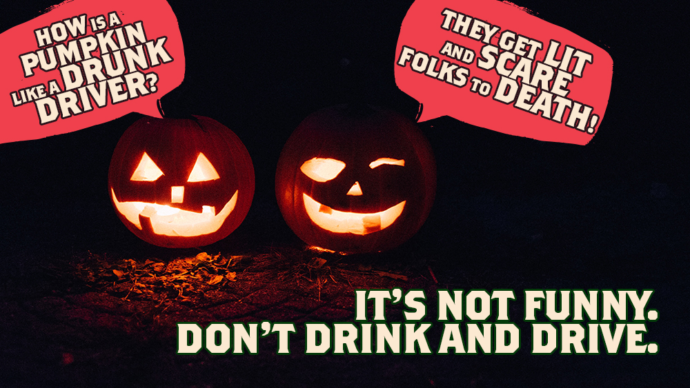 SAFEks's tweet photo. Be serious about never driving impaired.

#jackolantern #driveSAFE #dontdrinkanddrive #ntdsw https://t.co/h1tcr7QbrC