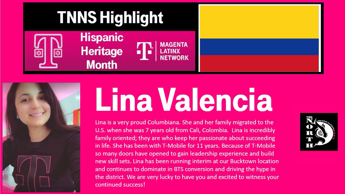 When we needed <a href="/LiMV022/">Lina V</a> to step in as an interim RSM, not only did she seize the opportunity, her team now dominates BTS conversation! Now that’s a leader! #TheNorthNeverSleeps 🦉 #HispanicHeritageMonth <a href="/richgarwood/">Rich Garwood</a>