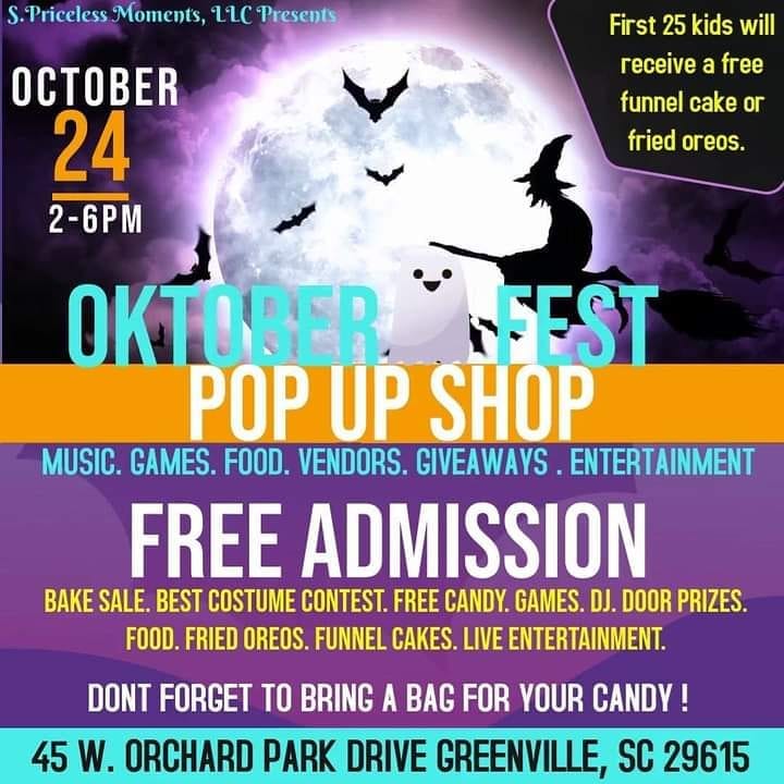 Looking for something safe to get in the Halloween spirit? Join <a href="/s/">『S』</a>.pricelessmomentsllc on October 24th for their Oktoberfest Pop Up Shop!