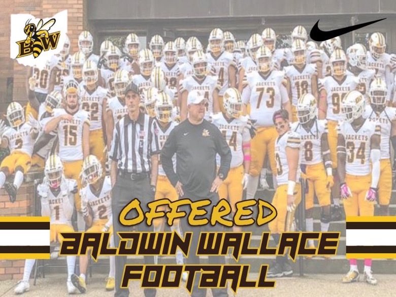 TrueGoatLamar's tweet photo. AGTG... Baldwin Wallace has offered 🙏🏾 Big Thanks to @CoachHilvert @CoachJacksonBW for this amazing opportunity! https://t.co/fJSf4UX7h1