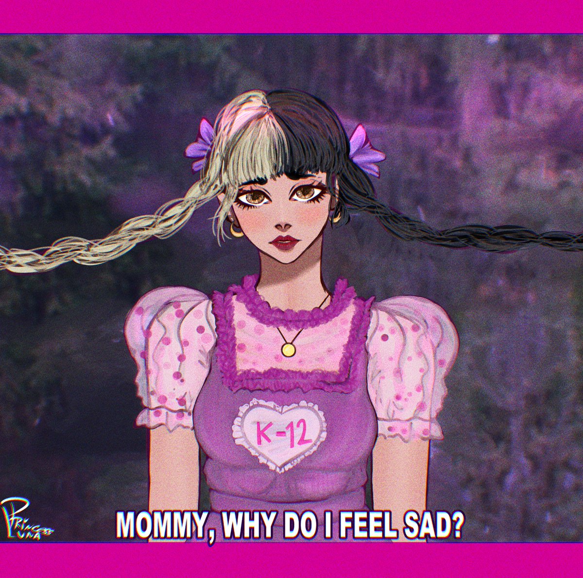 princes48045175's tweet photo. Not long ago I drew Melanie Martinez, in Class Fight.
💖
💖
💖
#K12 #MelanieMartinez #fanartk12 #fanart #drowing #digitaldrawing #digitalillustration https://t.co/FIwO3K6VUq