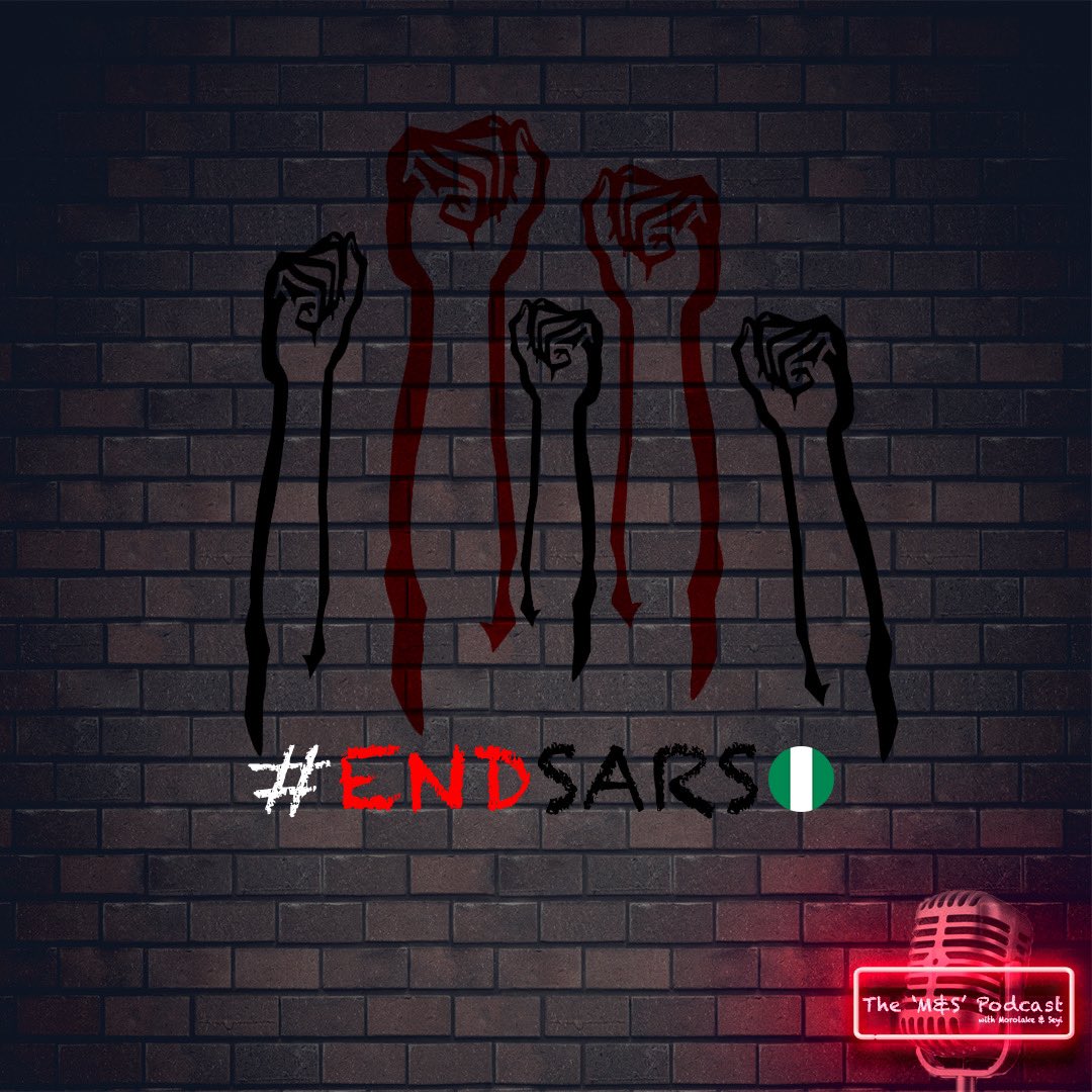 MSPodcast1's tweet photo. #SARSMUSTENDNOW #SarsMustGoNow #EndPoliceBrutalitynow https://t.co/EgVvgYBap6