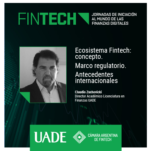 CamaraFintechAr's tweet photo. Este sábado comienza #FintechTrack, el programa de iniciación en el entorno Fintech que diseñamos con @UADE para estudiantes avanzados o recién graduados en Cs. Económicas. En el primer encuentro, el gran  @ClaudioZucho.
Inscribite ahora: https://t.co/p52kJ8xEOx. ¡Últimos cupos! https://t.co/5AjtHNPQxn