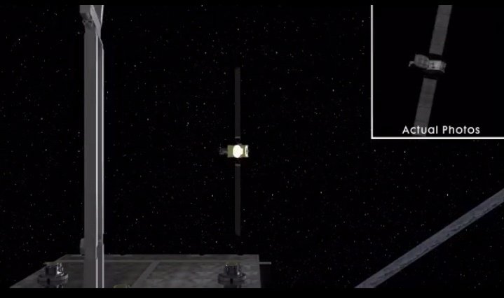 Golans_mom's tweet image. Nice to see the actual images of the satellite in space after 15 years #MEV1
#OnOrbitServicing #CYBERSPACEIAC2020