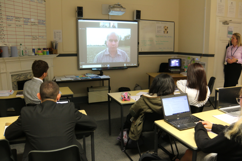 SchoolSherfield's tweet photo. Year 9, 12 & 13 Business Studies students participated in a virtual visit to Chilton Manor Farm and @MoonRoast last week with @LEAF_Education. They provided an excellent working example of a Finance case study. #SHFBusinessStudies #SHFSixthForm #SHFYear9 https://t.co/3z5bURV5tq
