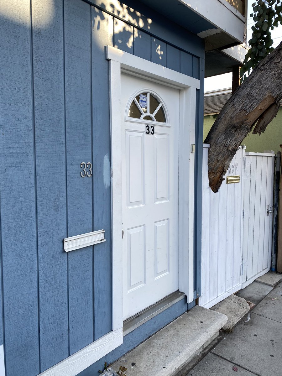 Ray Bradbury lived and wrote here, 1947 to 1950.