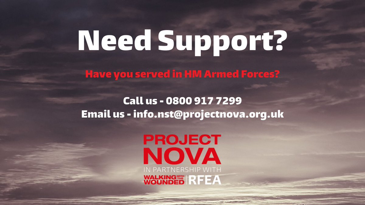 Are you a veteran in need of support? Did you know you can self-refer to our service?👇

#ProjectNova #Veteran #HMArmedForces #Support #SupportingThoseWhoServed