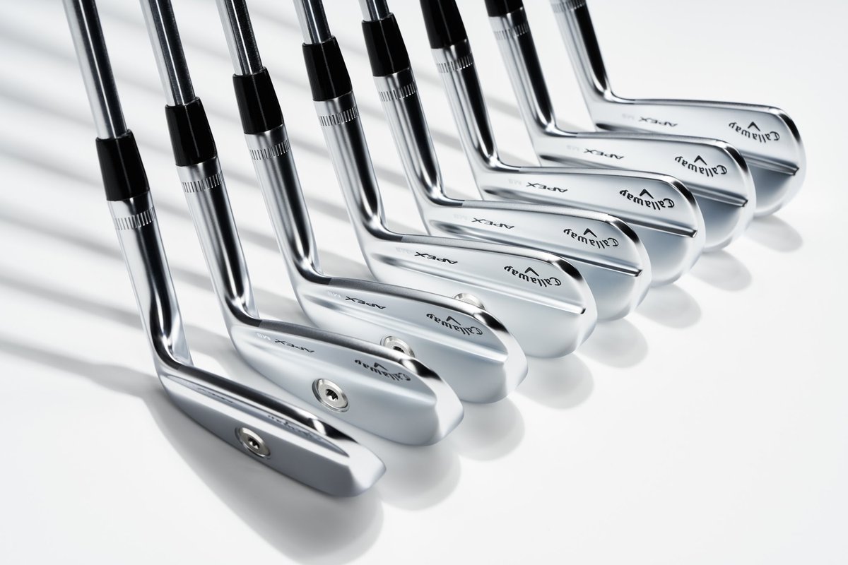 GOLFTEC's tweet photo. These irons look amazing! @CallawayGolf’s new X Forged CB and Apex MB irons are sure to be an asset in the bag! We can’t wait to start fitting and ordering these irons next week! https://t.co/6hSUPpF6In