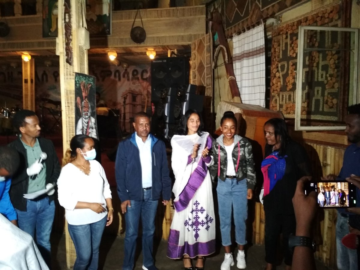 Mekelle University recognizing Athlete Letesenbet Gidey and cyclist Eyerus. <a href="/MekUniETH/">Mekelle University</a> <a href="/ProfKindeya/">Kindeya Gebrehiwot, PhD, Prof</a> <a href="/AbayFetien/">Fetien Abay (Prof. PhD in Plant Breeding/Seed)</a> <a href="/bereket_hasen/">Bereket Hasen</a>