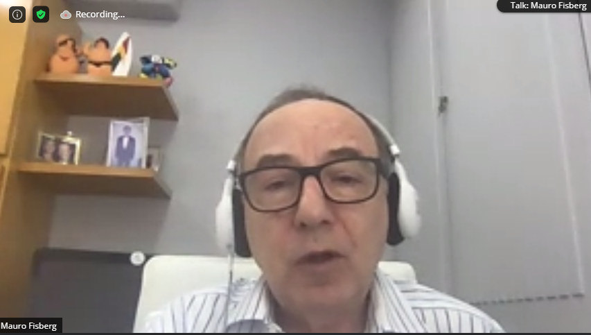 FinutOrg's tweet photo. Conferencia FINUT 2020. S33: Hábitos alimentarios y estado nutricional en población infanto-juvenil discusión con el Prof. Mauro Fisberg @FisbergM y el Dr. Víctor Manuel Rodríguez Rivera @bittoriyo #FINUT2020 https://t.co/sDVQwJ1NX3