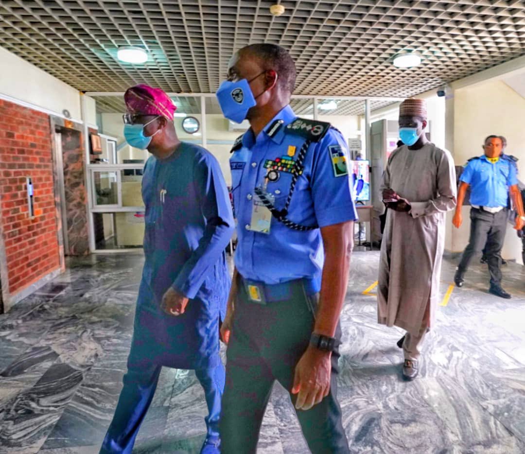 GreaterLagosNG's tweet image. FLASH: As Promised, Governor of Lagos State, Mr @jidesanwoolu met with President @MBuhari and the Inspector General of @PoliceNG today in Abuja .... submits the requests he received in Lagos from the #EndSARS protesters that came to Govt House/Assembly gate this morning.