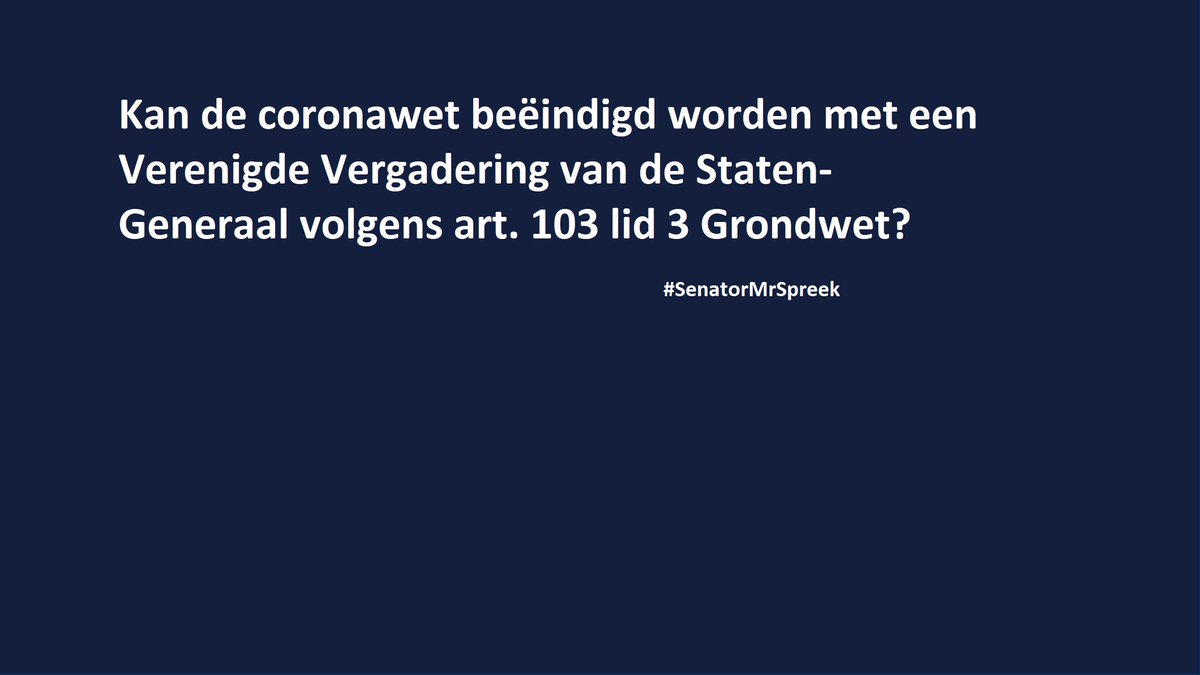 Nijmegen Alumnus:  @Radboud_Uni ,  @RechtenNijmegen, nodigt u Tom Rombouts  @cdavandaag uit?  #coronawet  #SenatorMrSpreek9/10