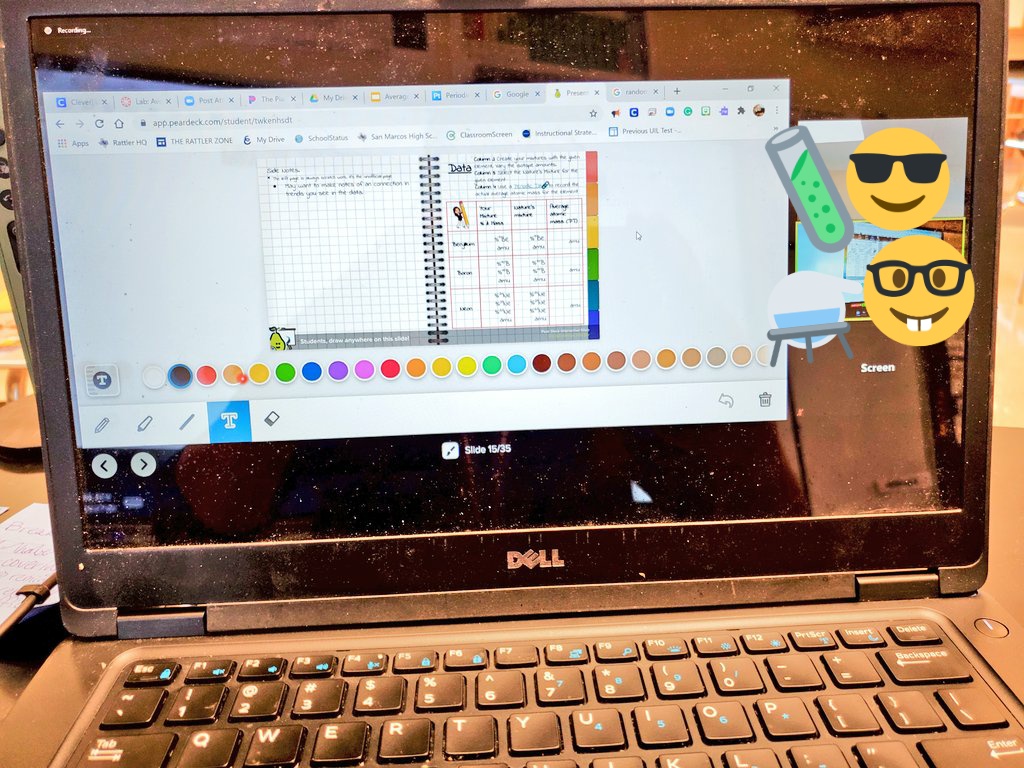 lyders0220's tweet photo. I haven't been proud of something I created in a while but now check out this virtual inquury lab we did to investigate average atomic mass! #ExplosiveInnovations #PreAPChemLife @SRattlerscience https://t.co/UEJ1HhwfQP