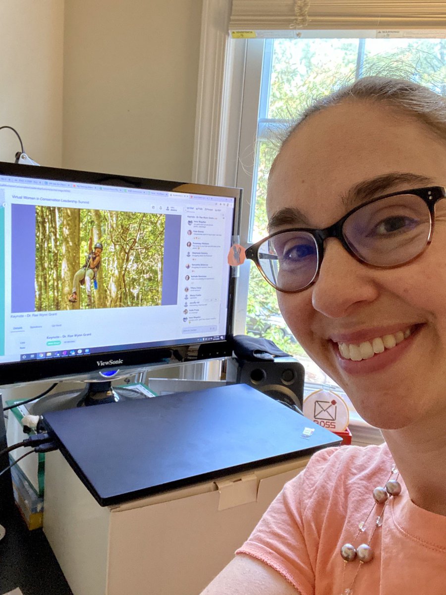 jayrayfray's tweet image. Listening to Dr. Rae Wynn Grant share her story at @NWF #wcl2020