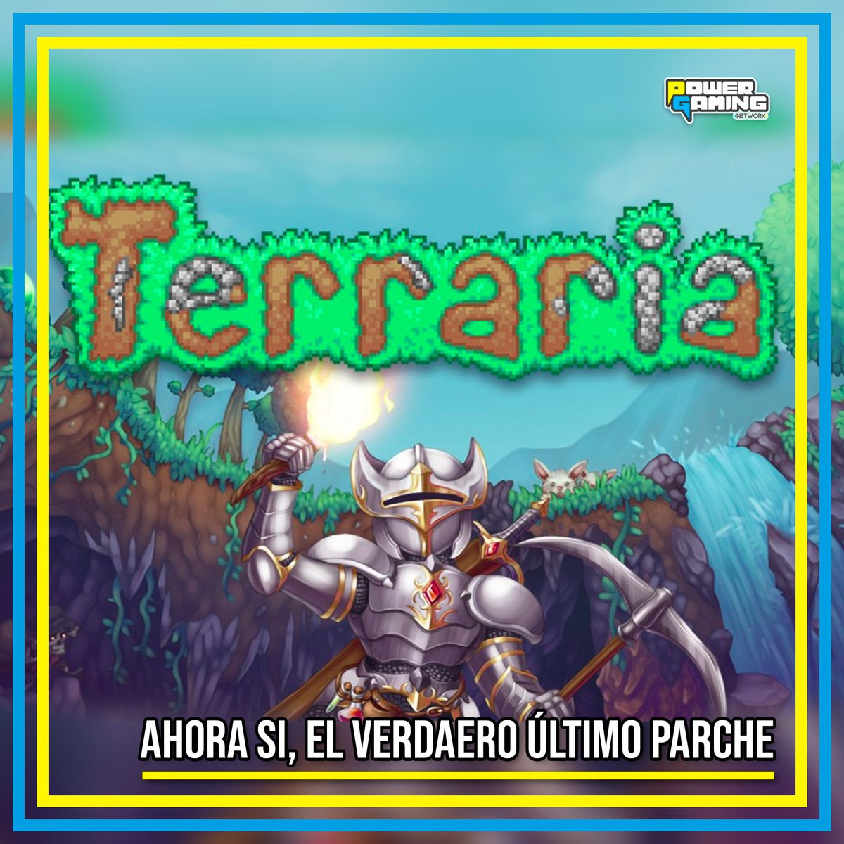 PowerGaming_Net's tweet photo. Todo tiene su final y tras casi 10 años el juego que fue llamado "el minecraft 2d" dejará de tener actualizaciones. Todos los detalles en https://t.co/chiewLbZoi
#terraria #minecraft #xbox #playstation #steam #nintendo #steam #pcgaming #android #ios #videogames #gaming https://t.co/Xg5q6BFjod