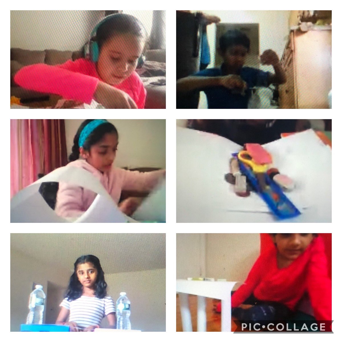 caroline_leight's tweet photo. We used 5 pieces of paper to build bridges—in our breakout rooms, we tested the strength and discussed strategy! Awesome job, 3-7! ⁦⁦@LincolnSchool8⁩ #shinebrightedison https://t.co/B7NZphwRhq