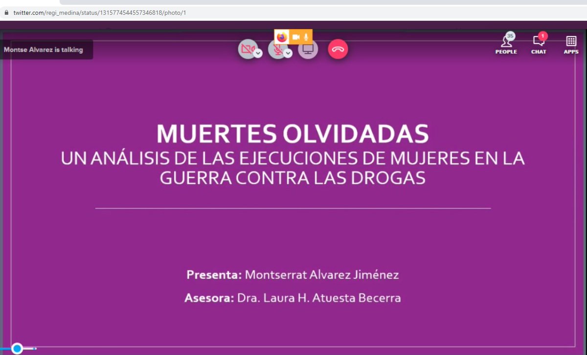 CIDE_LPP's tweet photo. #AlumnosLPP I Muchas felicidades a nuestra egresada, Montserrat Álvarez Jiménez, quien ayer defendió su tesis, logrando graduarse con Mención Honorífica. 
¡Muchas felicidades, Montse!
#OrgulloCIDE
#OrgulloLPP https://t.co/vcQEahRQjo