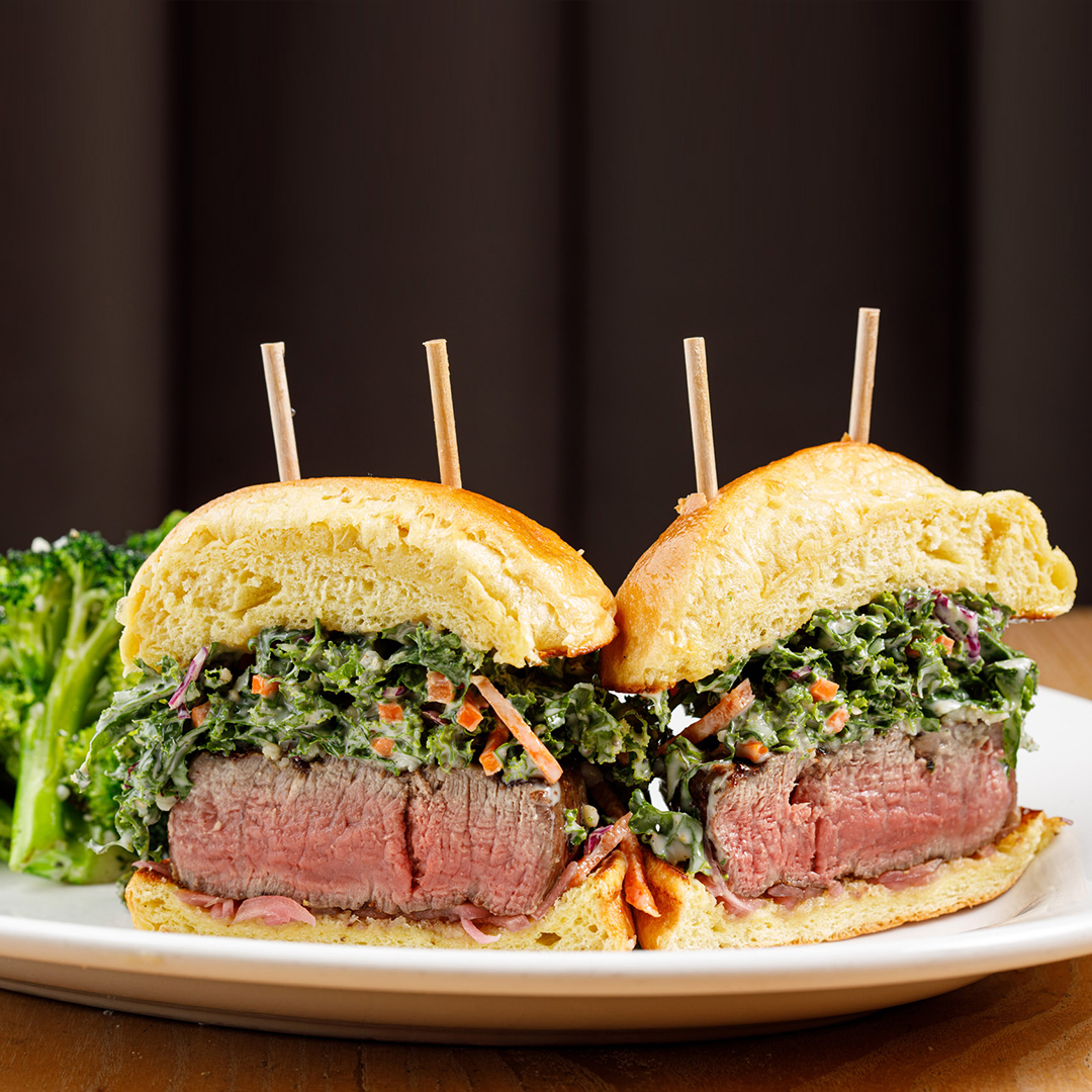 docbsrestaurant's tweet photo. Bringing a taste of the West Coast straight to you with our West Coast Steak Sandwich 😎 https://t.co/dDPiX7ZkmD