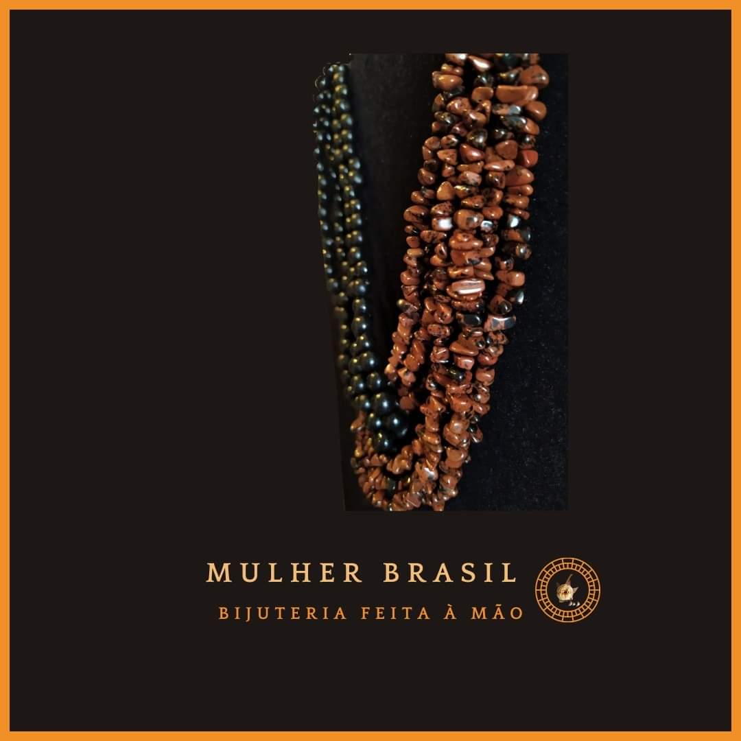 MulherBrasil2's tweet photo. Colar Mogno
Lindo colar de pedras obsidiana Mogno e sementes de Açaí preta.
#FeitoNoBrasil 
#madeinbrasil
#fattoamano
#mulherbrasil2 
#joiasbrasileiras 
#designjoias https://t.co/IFue5ZaksL
