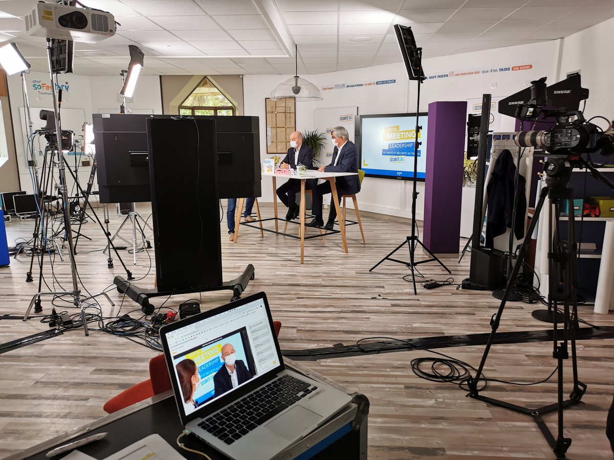 Wechange__'s tweet photo. [WeSucceed] Leadership en #santé et #sécurité au travail : #WeEvents a accompagné hier, les sites @GRDF de la région #SudOuest dans l’organisation d’une #LiveTV. Cet événement était à destination des managers dans le cadre de la semaine de la sécurité #GRDFSecurité365 #Event https://t.co/WcB3WlzMKP