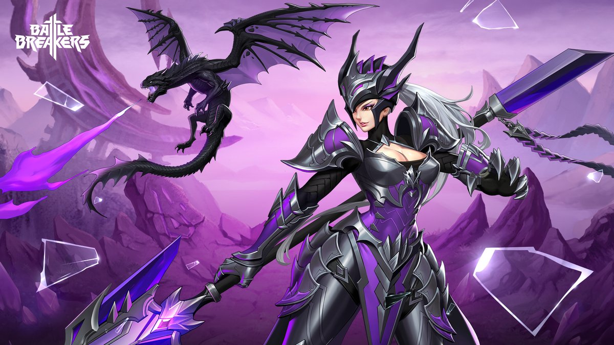 Mess with the dragon, you'll get the claws — or meet the edge of her blade.

Dragon Queen is available in the Hero Store now! ⚔️💜