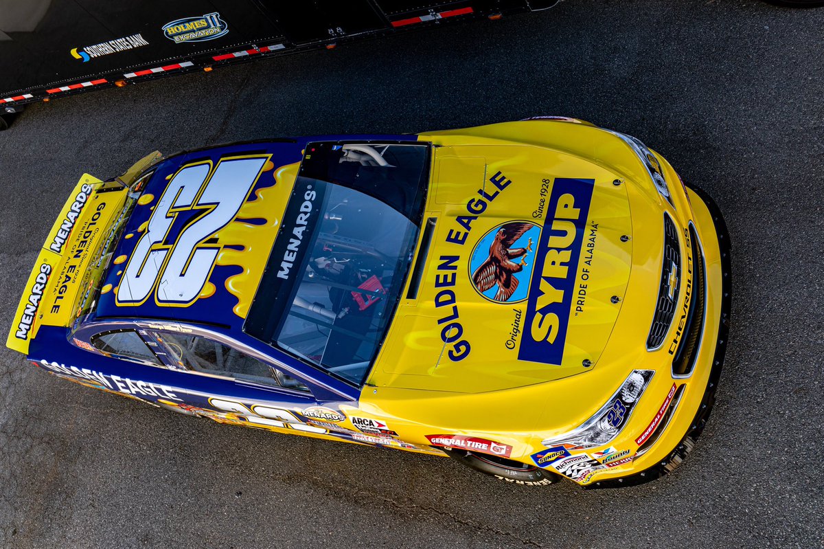 bretholmes23's tweet photo. Proud to welcome Golden Eagle Syrup to the team for this weeks race at Kansas 👍🏼 https://t.co/x7LB3NJED7