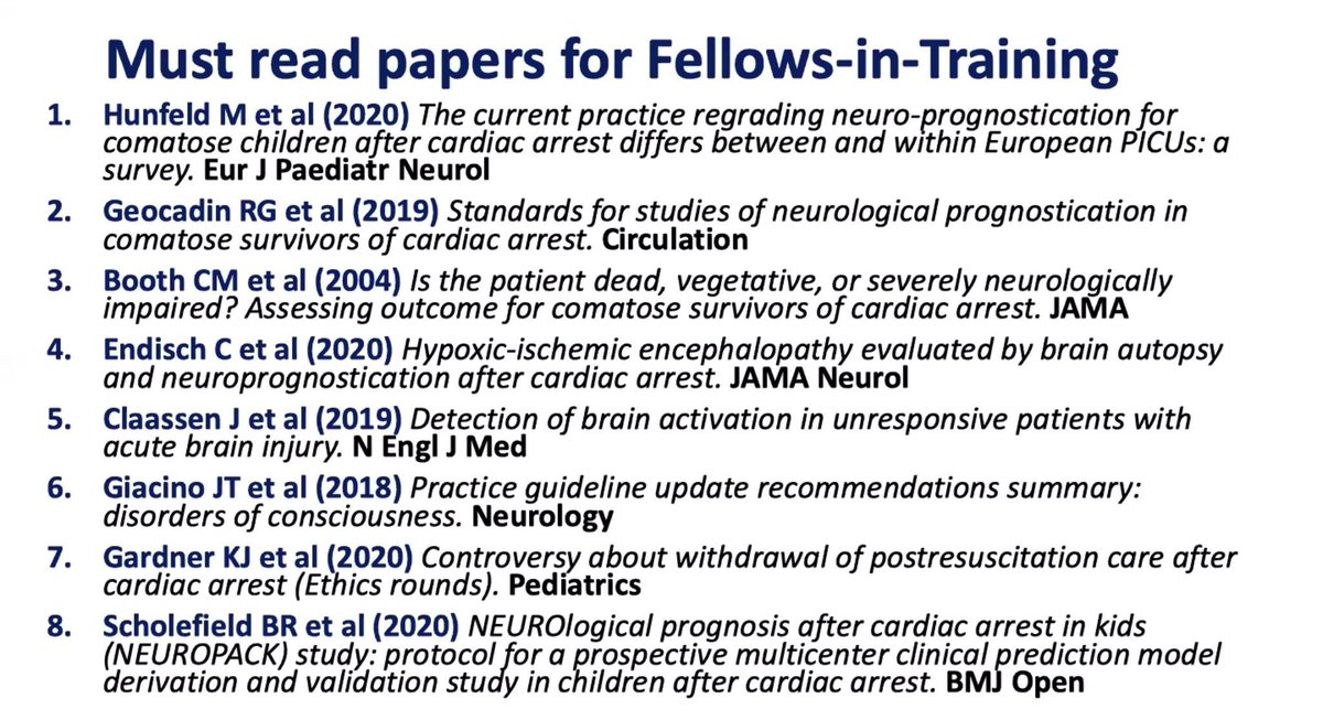 A couple of weeks ago @RobertCTasker shared a list of #NeuroPICU must read articles for anyone working in #PedsICU 
In the interest of journal access equity(colleagues in LMIC especially without adequate access)all the articles can be found in full here👇
rb.gy/4arclw