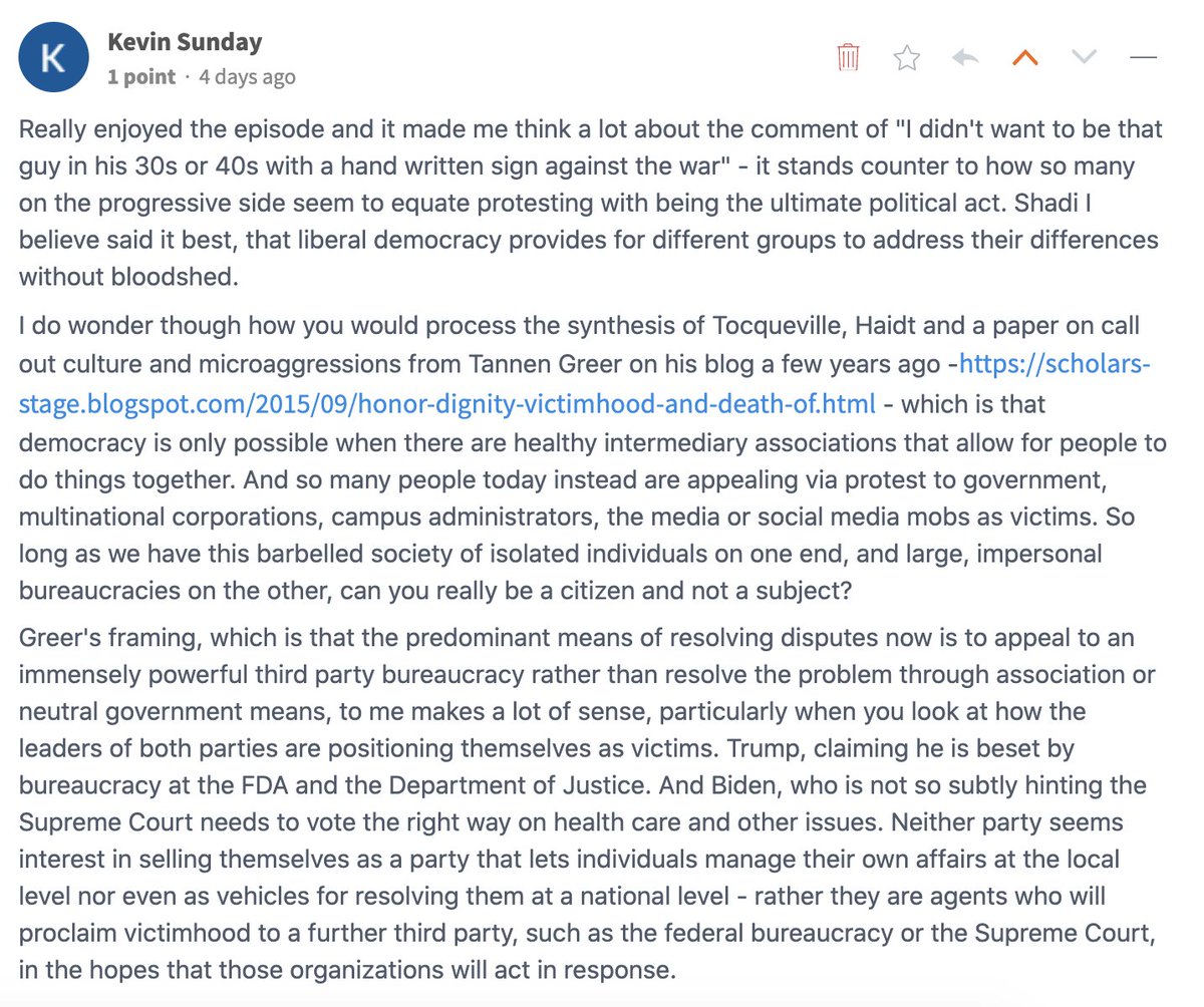 Shadi Hamid Smart Comment From Wcrowdslive Reader On How Both Parties Increasingly Try To Resolve Disputes Not Through Neutral Processes But By Appealing To Powerful Third Party Institutions T Co Vrgpuwahoe T Co