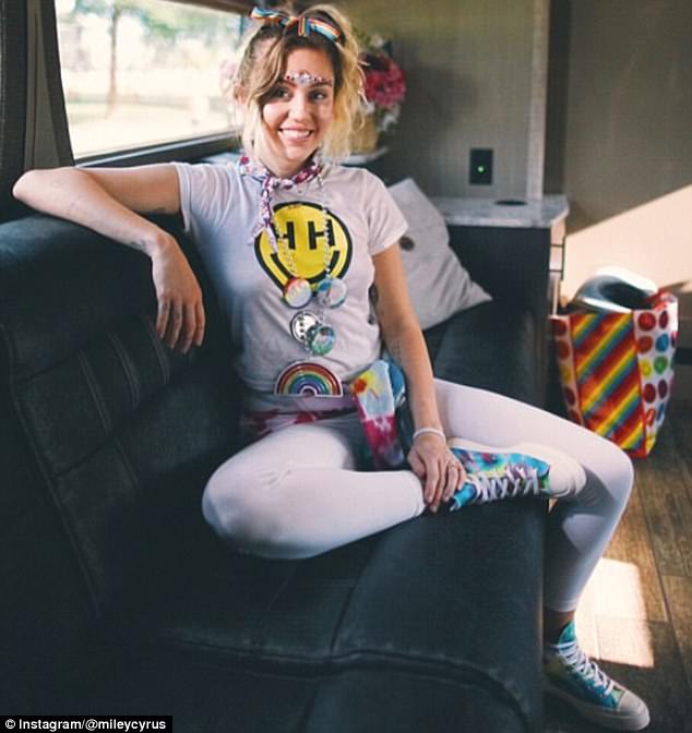 In June 2017, Miley revealed of teaming up with Converse for Pride, joining their "Yes to All" Campaign, that supports LGBTQ youth and equality. All net proceeds from the Converse collection were donated to the Happy Hippie Foundation.