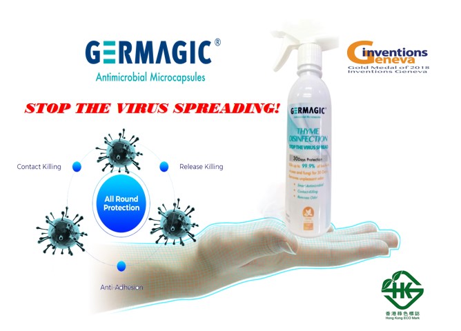 Did you know #Germagic is one of the most effective and long-lasting #disinfectants available today? Their advanced #MAP1 technology stops germs and viruses in their tracks for up to 30 days on surfaces!

We are the #UK's only supplier: buy yours today at theviralcleaner.com!