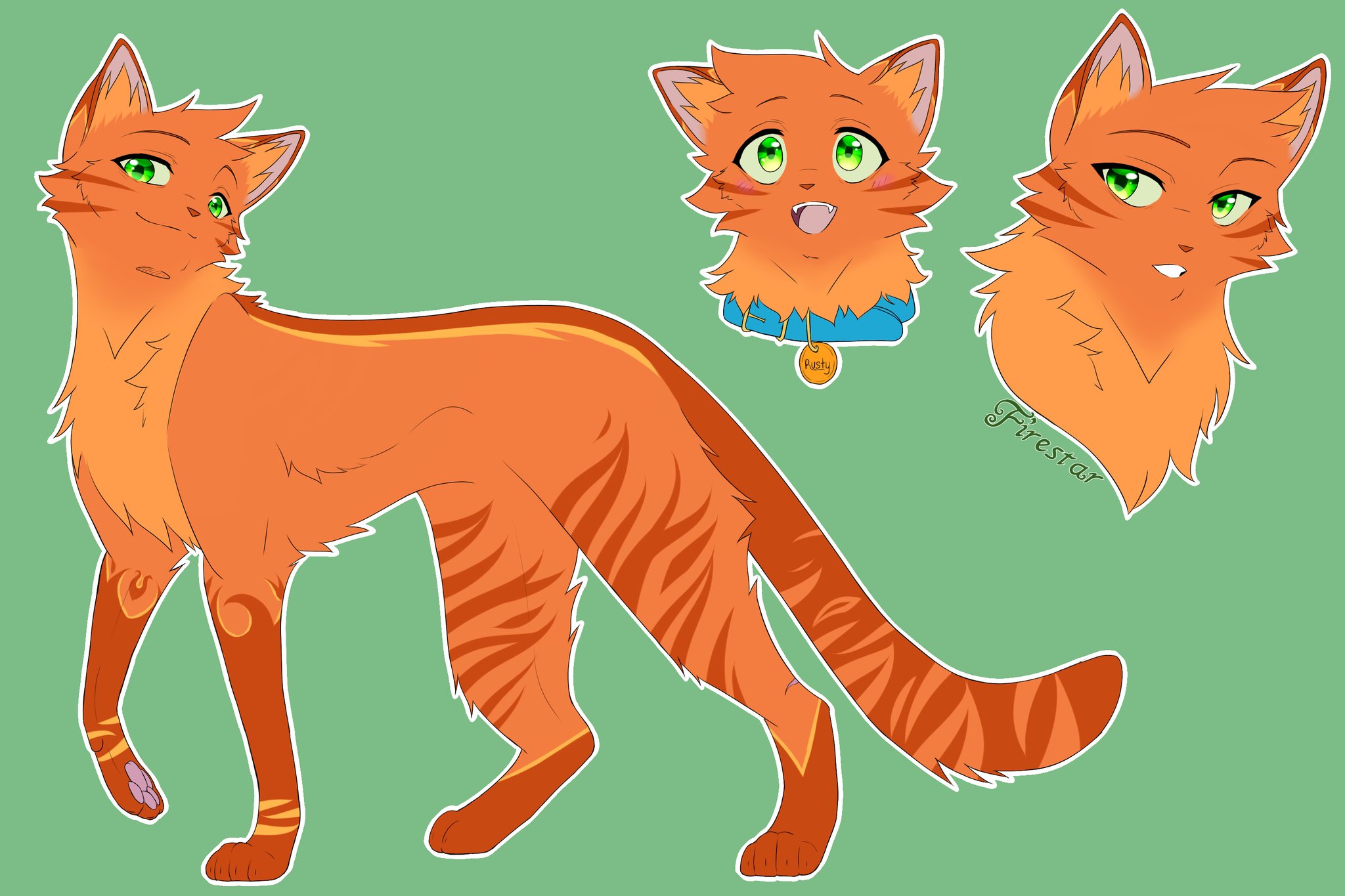 FlameStar🇺🇦 on X: Firestar, Graystripe and Ravenpaw