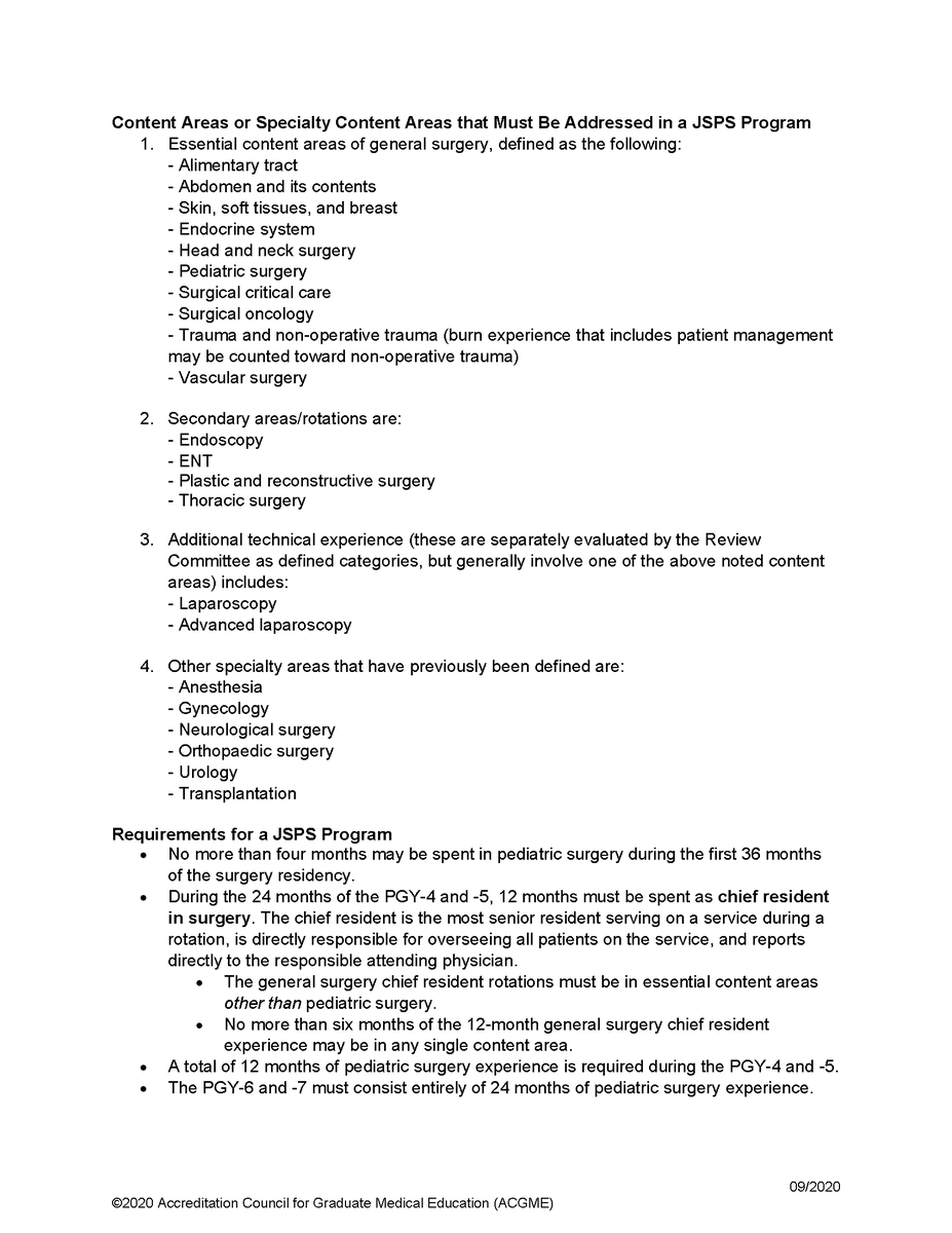 apstpd's tweet photo. The @acgme has posted details of the Joint Surgery/Pediatric Surgery Training program, a pathway leading to certification in both #GenSurg and #PedSurg https://t.co/Ew4WHnedTD